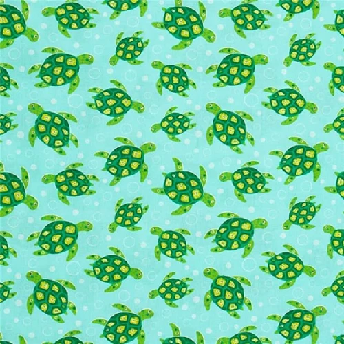 Marine Life Pattern Printed Fabric Marine Life Pattern Printed Fabric